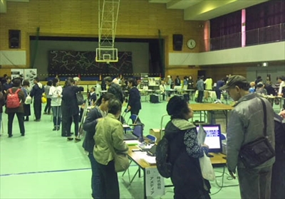 展示コーナーの写真です。